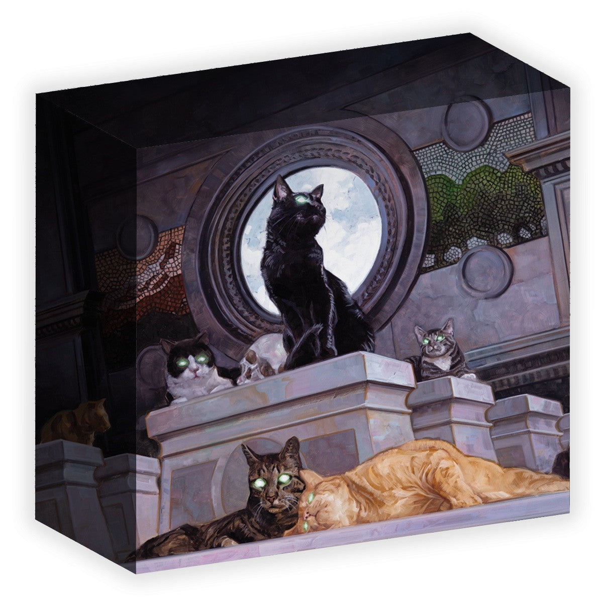 Podamajig - Temple Cats by David Palumbo