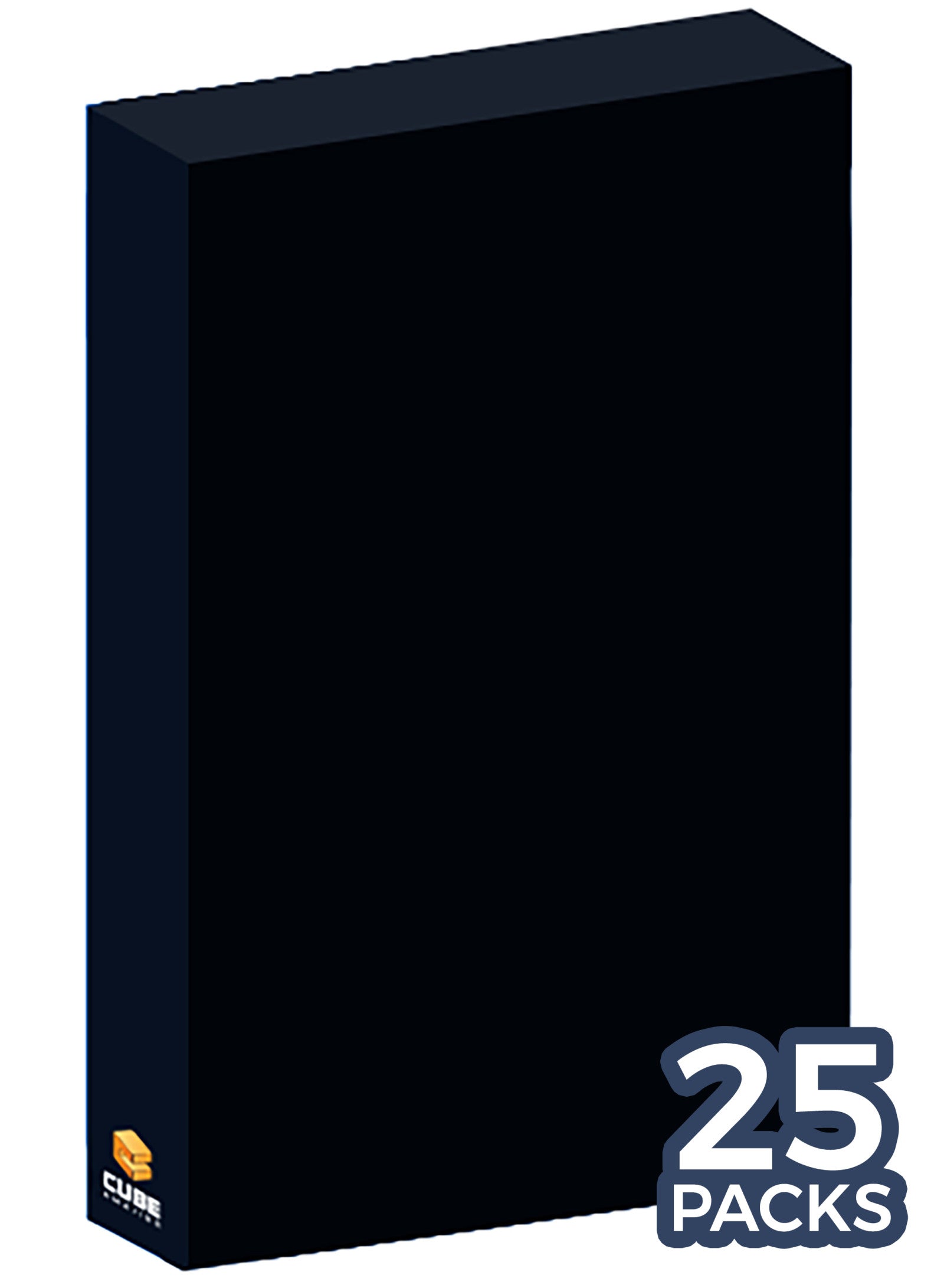 Cubeamajigs Reusable Gaming Packs - Black (Set of 25)