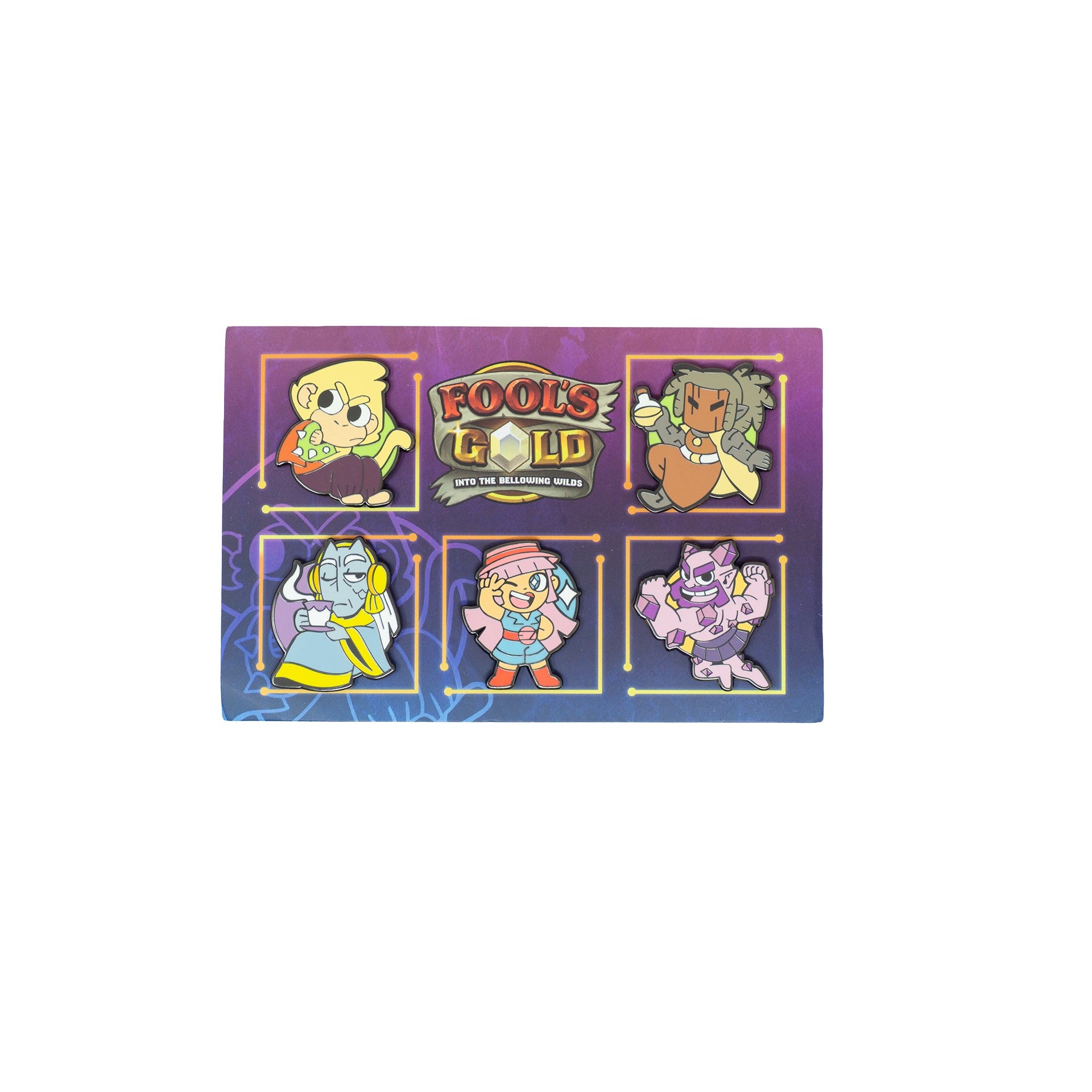 Fool's Gold Pin Set A - Fool's Gold Crew