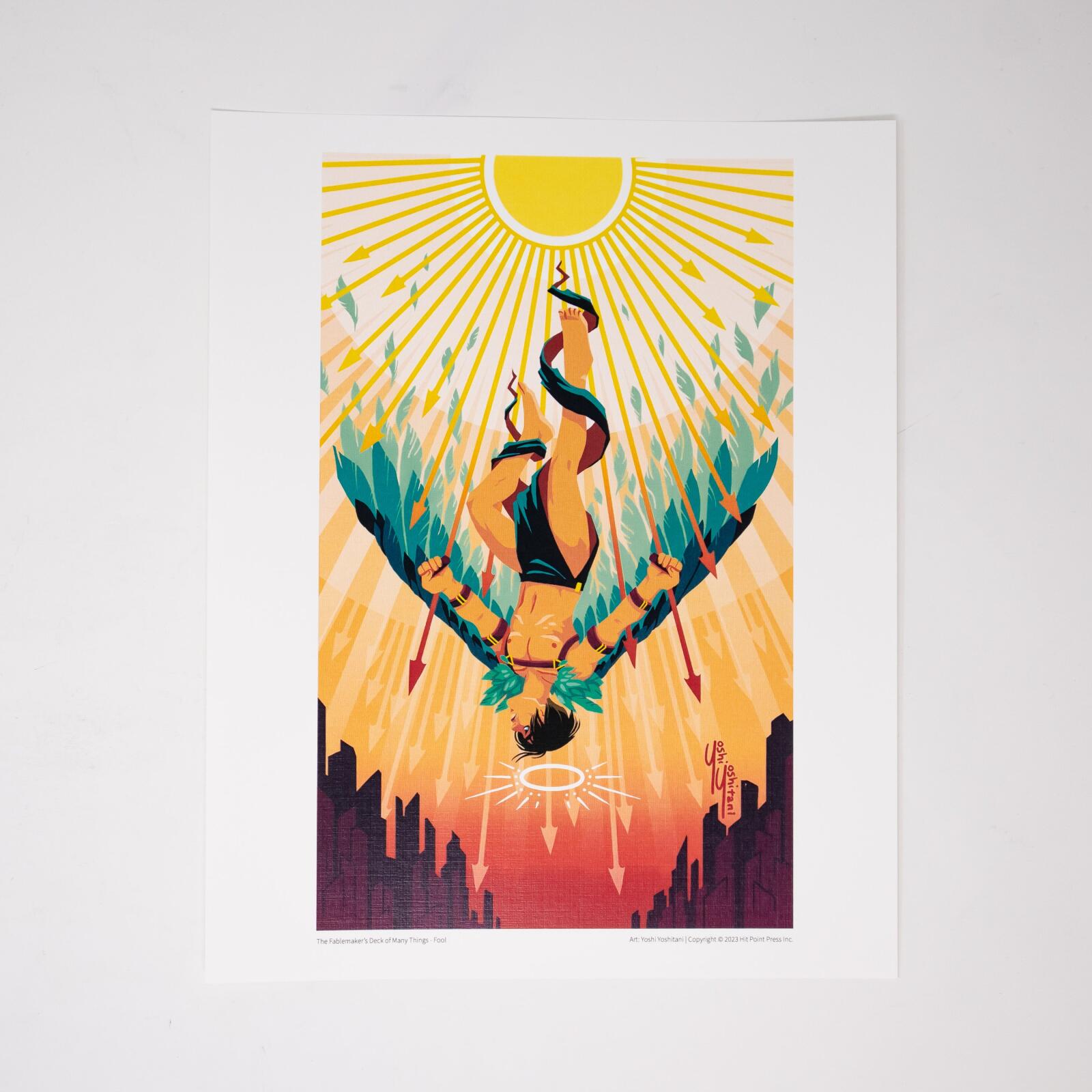 Fablemaker's Deck Of Many Things - Art Print - Fool