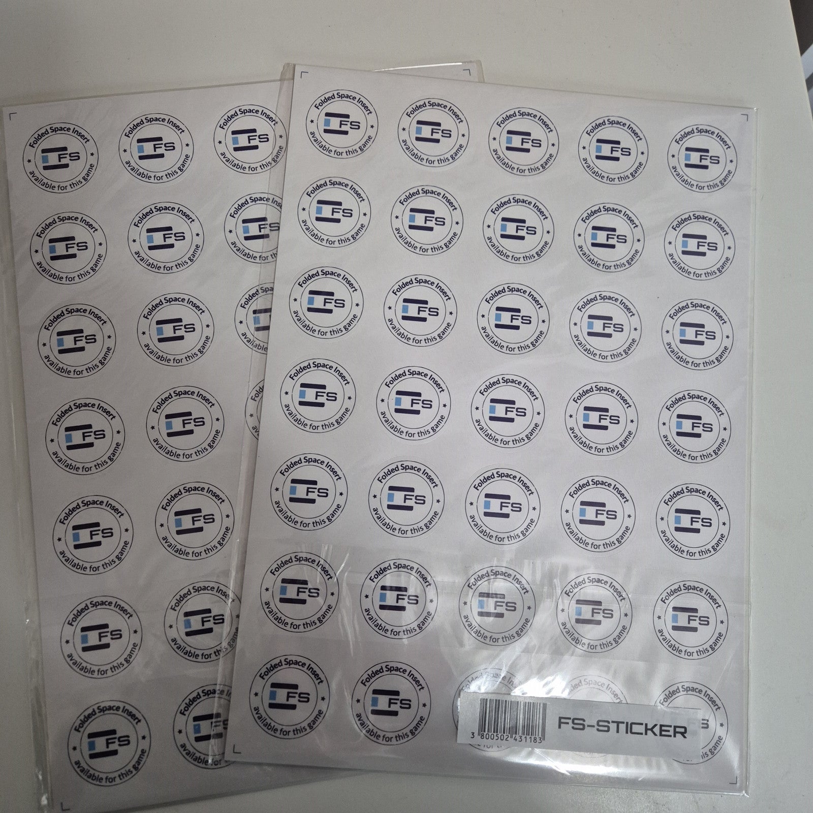 Folded Space Sticker Kit