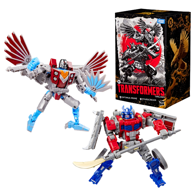 Transformers Timelines Optimus Prime and Starscream