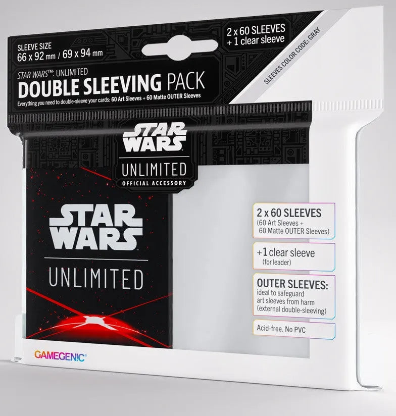 VR-110776 Gamegenic Star Wars Unlimited Art Sleeves Double Sleeving Pack - Space Red - Gamegenic - Titan Pop Culture