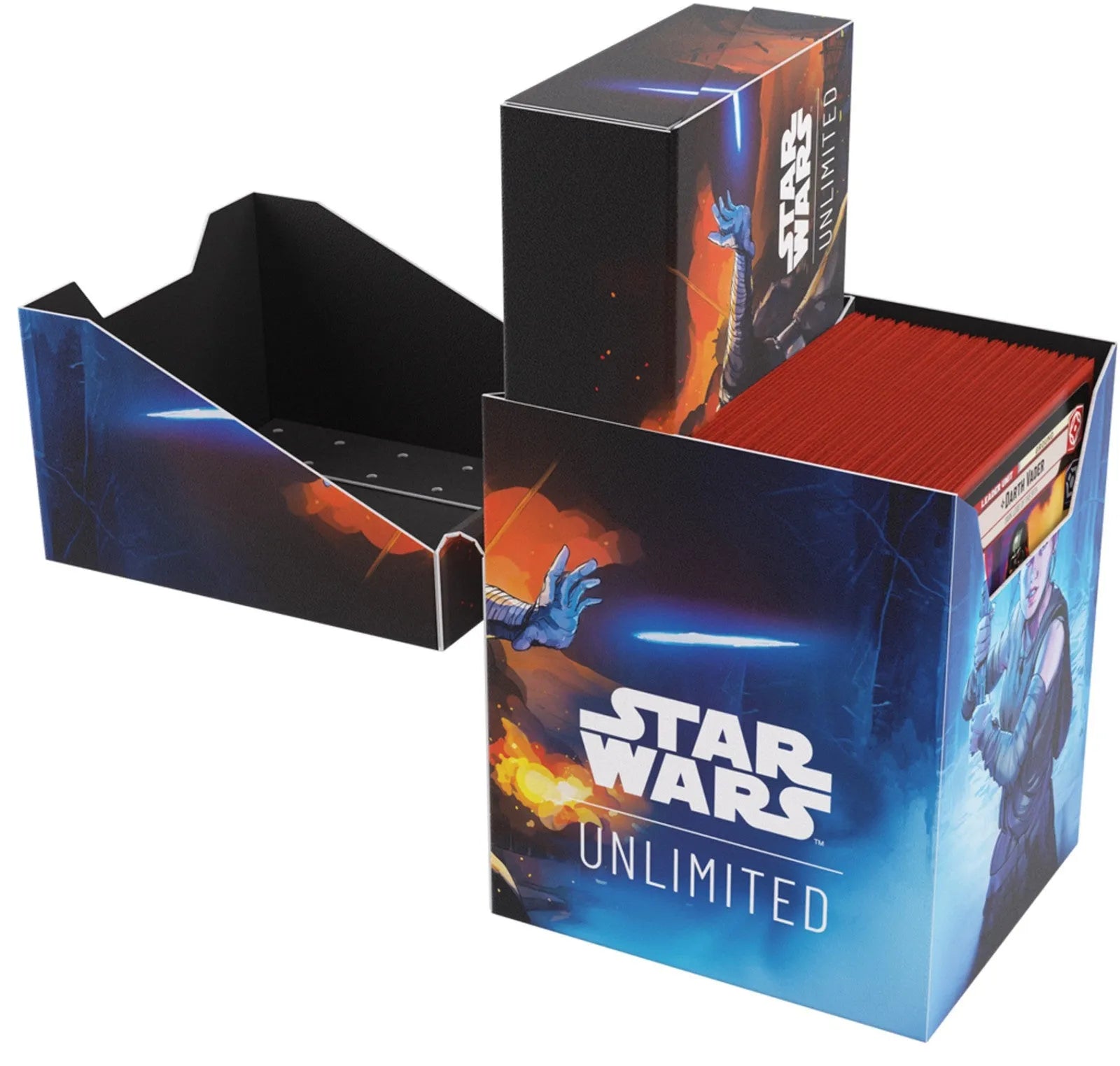 VR-115044 Gamegenic Star Wars Unlimited Soft Crate - Rey/Kylo Ren - Gamegenic - Titan Pop Culture