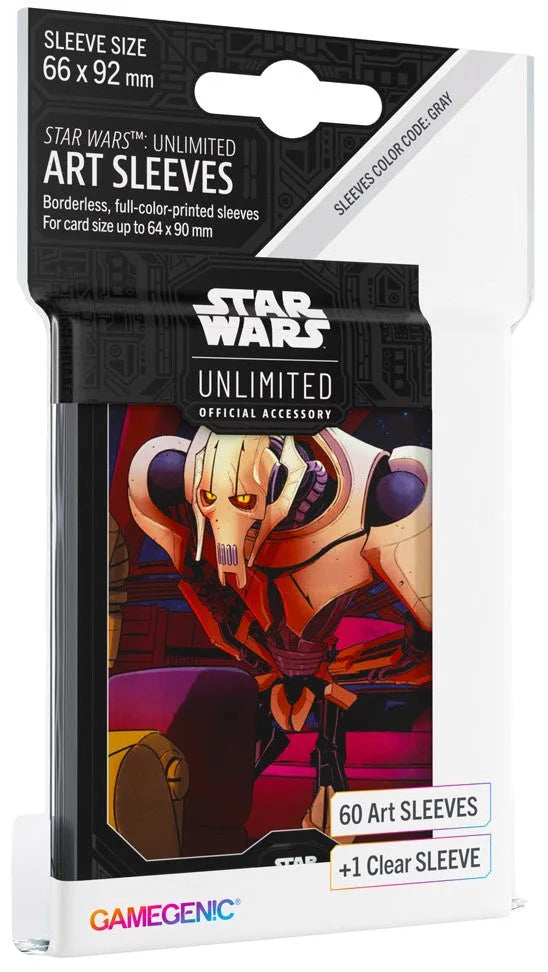 VR-118621 Gamegenic Star Wars Unlimited Art Sleeves - General Grievous - Gamegenic - Titan Pop Culture