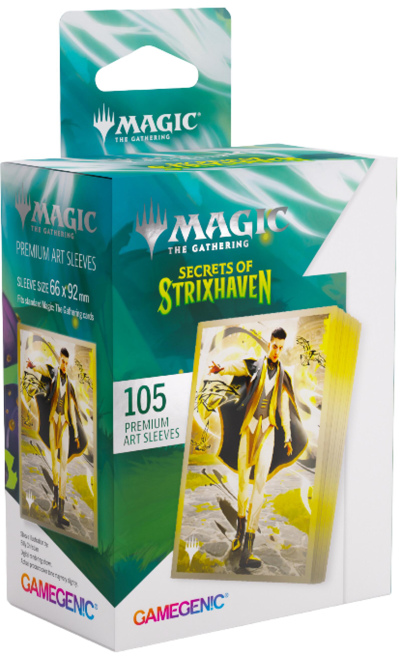 Gamegenic Magic The Gathering Secrets of Strixhaven Premium Art Sleeves - Killian