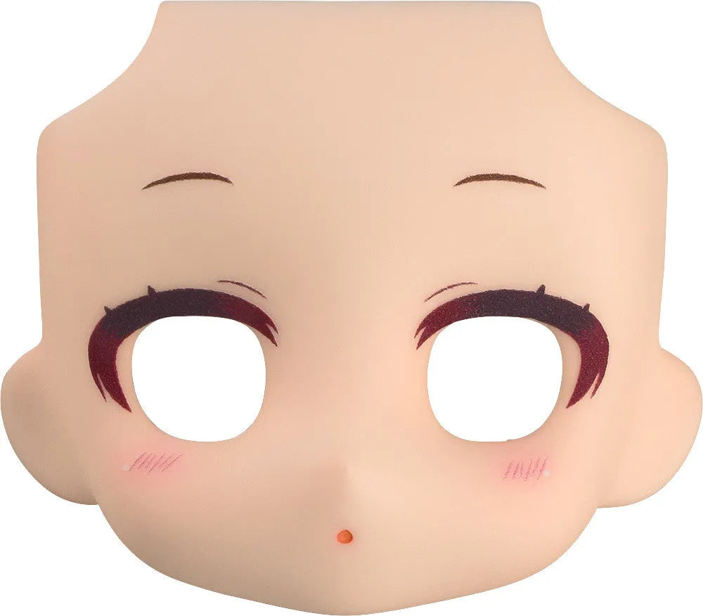 VR-117393 Nendoroid Doll Customizable Face Plate Narrowed Eyes with Makeup (Cream) - Good Smile Company - Titan Pop Culture