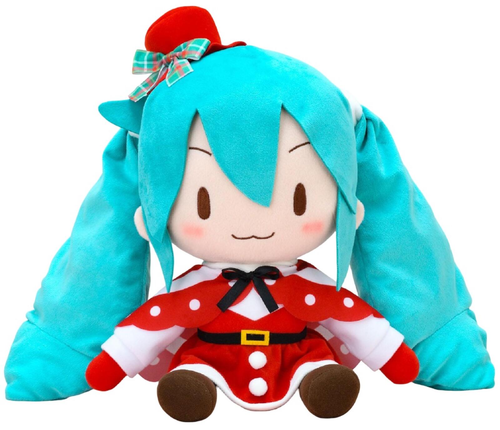 Character Vocal Series 01 - Hatsune Miku Fuwa Petit LL Plush - Christmas (Rerelease)
