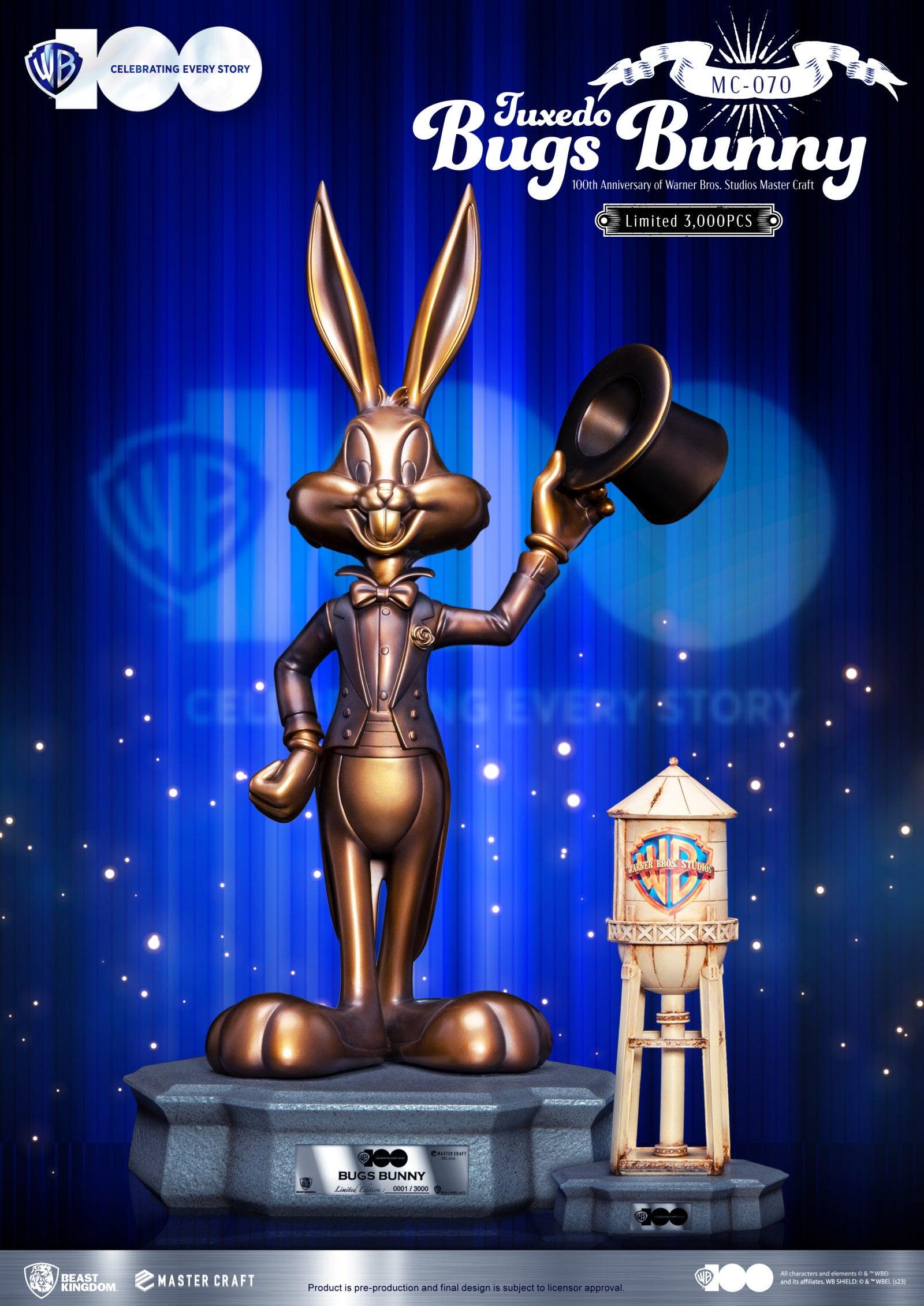 Beast Kingdom Master Craft 100th Anniversary of Warner Bros Studios Tuxedo Bugs Bunny