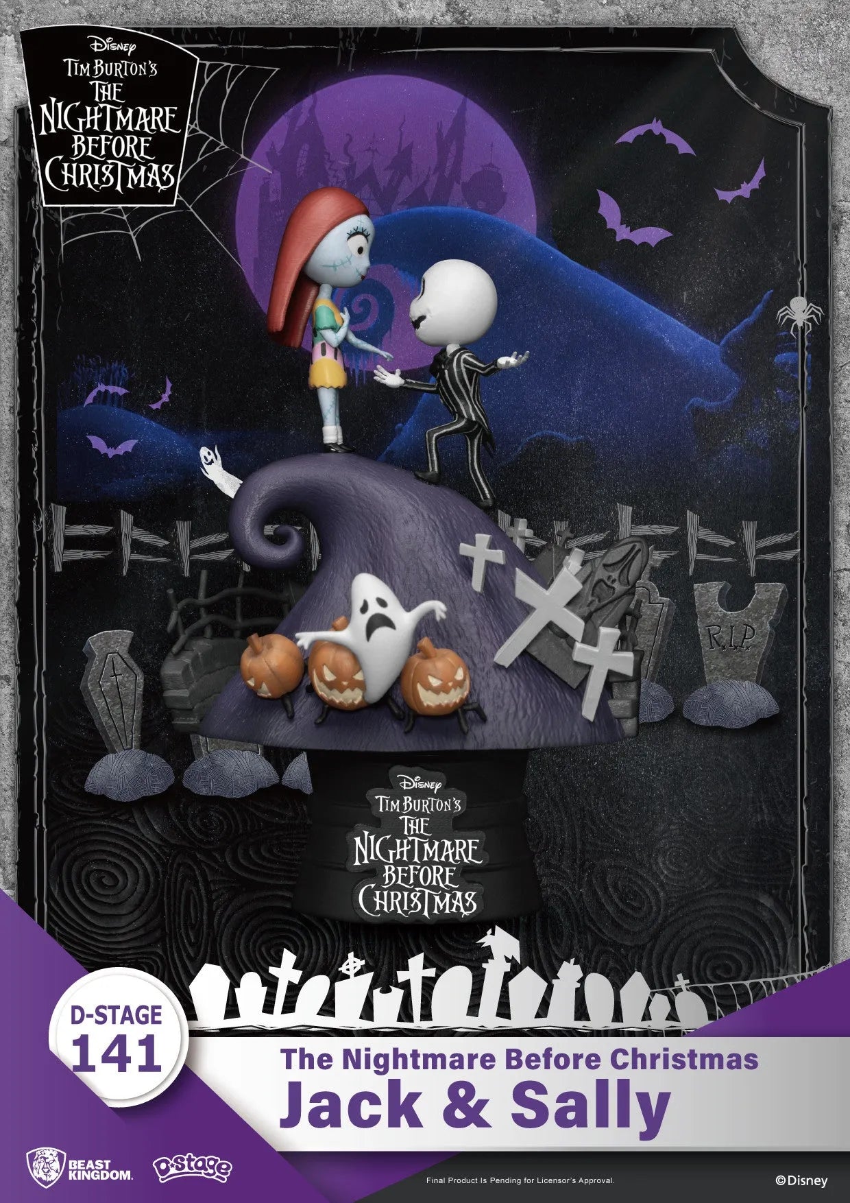 VR-114724 Beast Kingdom D Stage The Nightmare Before Christmas Jack & Sally - Beast Kingdom - Titan Pop Culture