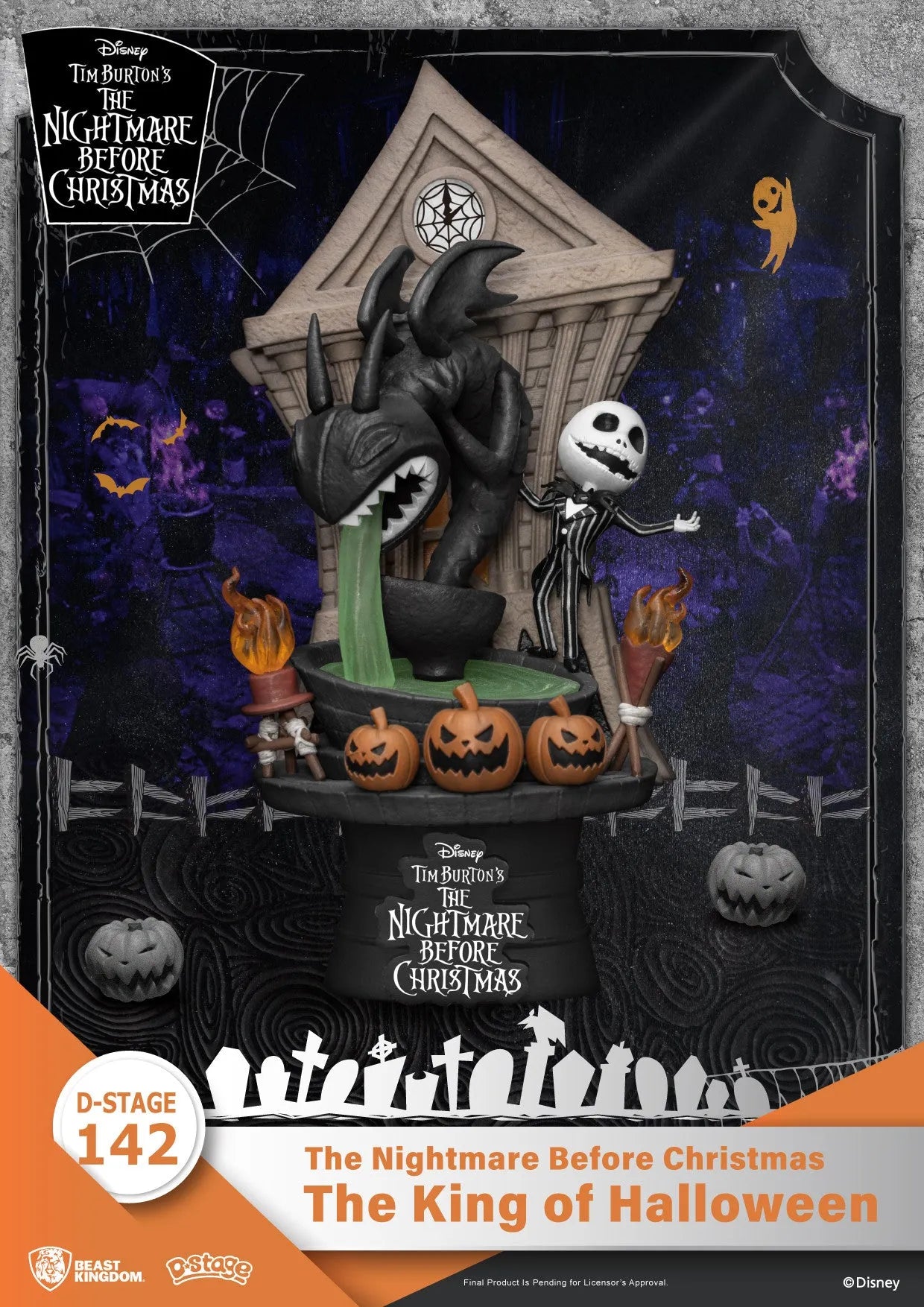 VR-114725 Beast Kingdom D Stage The Nightmare Before Christmas the King of Halloween - Beast Kingdom - Titan Pop Culture