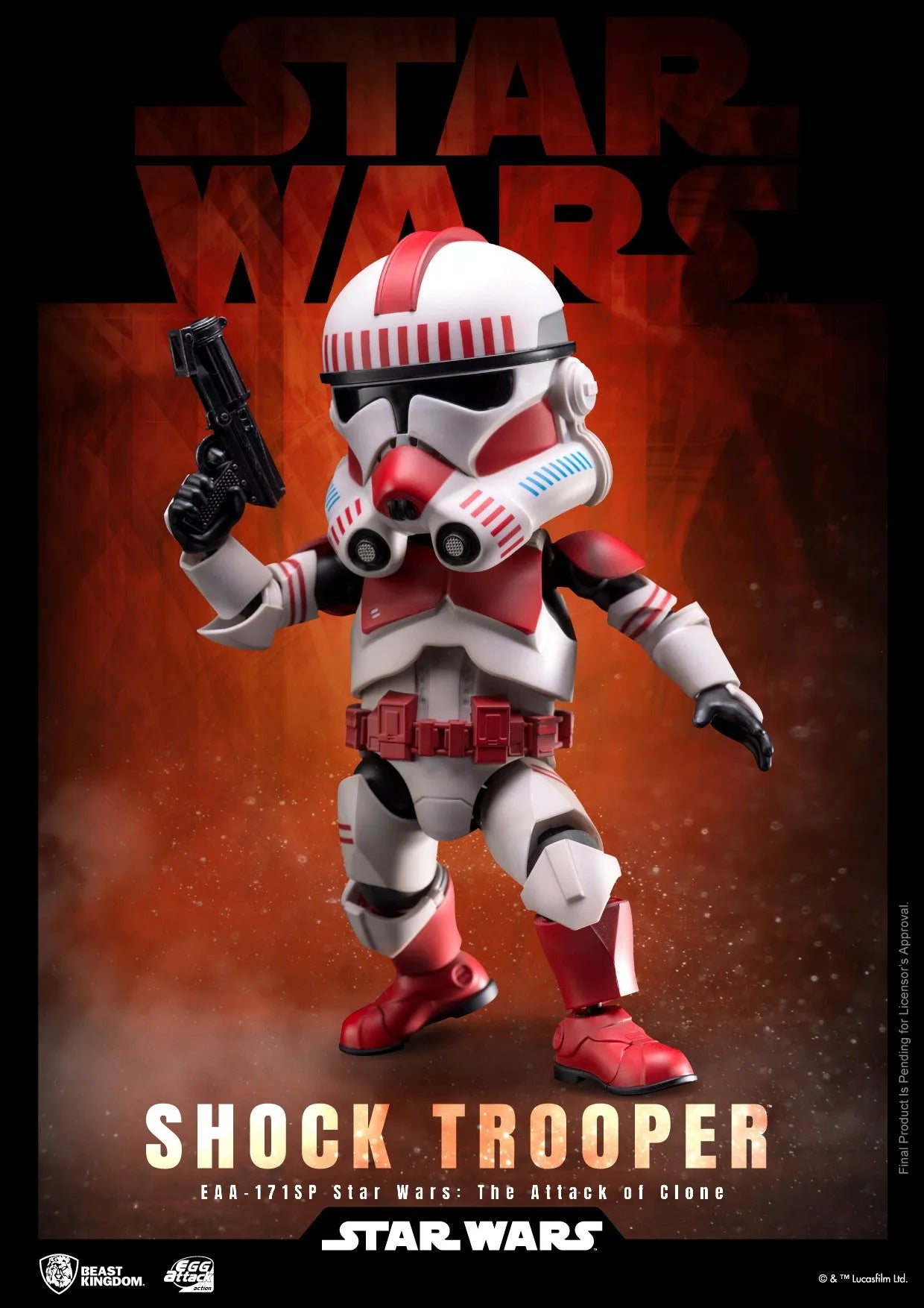 VR-118902 Beast Kingdom Egg Attack Action Star Wars Shock Trooper - Beast Kingdom - Titan Pop Culture