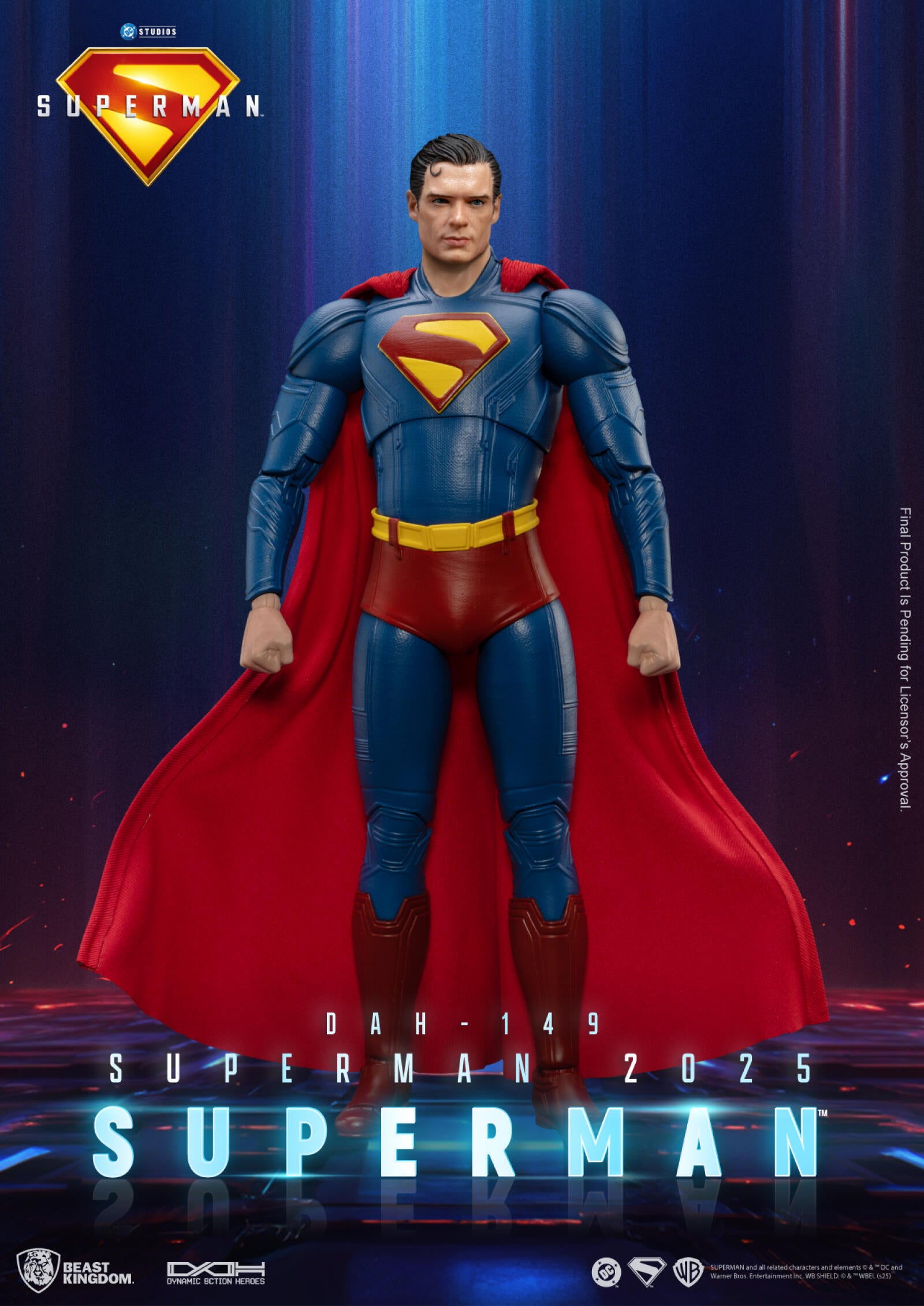Beast Kingdom Dynamic Action Heroes Superman 2025 Superman