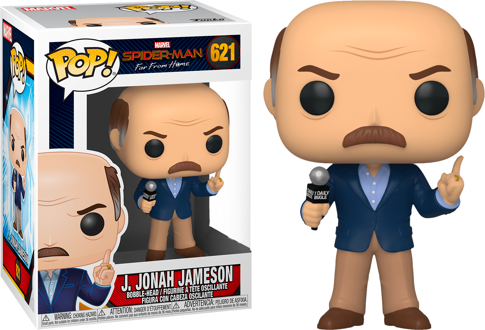 Spider-Man: Far From Home - J. Jonah Jameson US Exclusive Pop! Vinyl [RS]