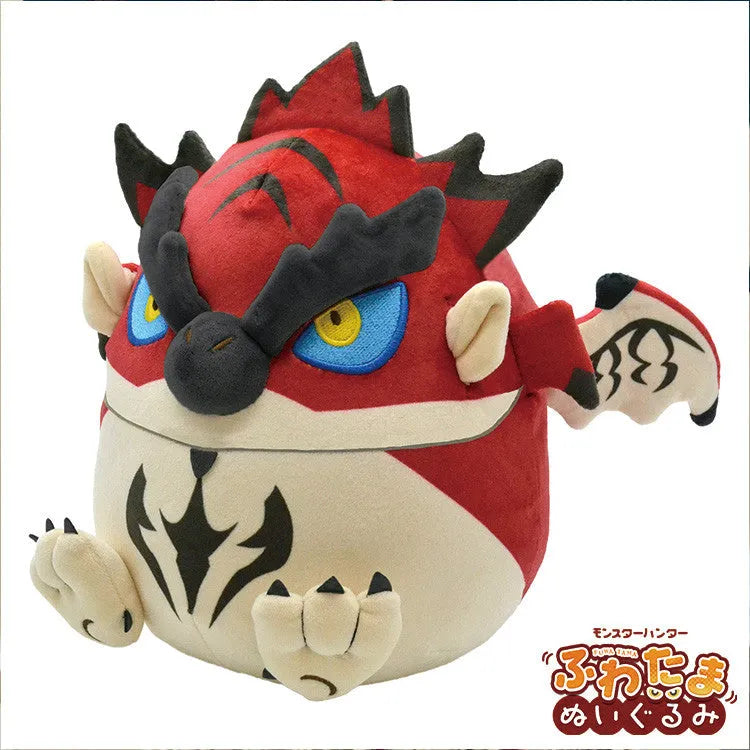 VR-108484 Monster Hunter Fluffy Eggshaped Plush Rathalos (re-run) - Good Smile Company - Titan Pop Culture