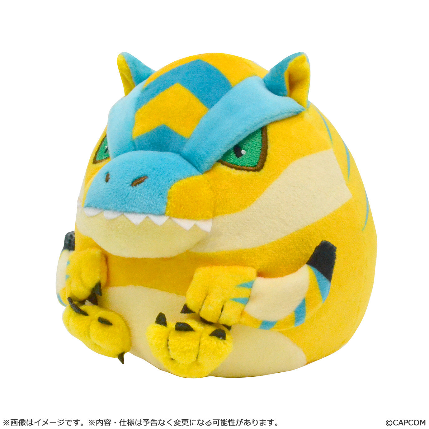 Monster Hunter Fluffy Eggshaped Plush Mini Tigrex