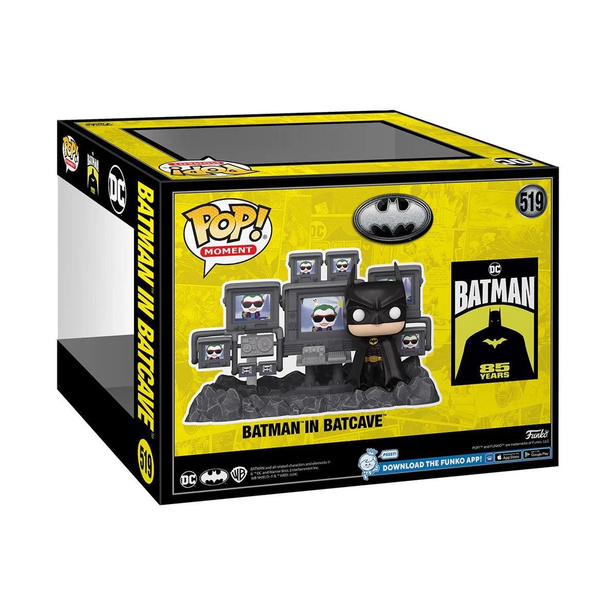  Batman 85th Anniversary Batman in Batcave Pop! Moment - Funko - Titan Pop Culture