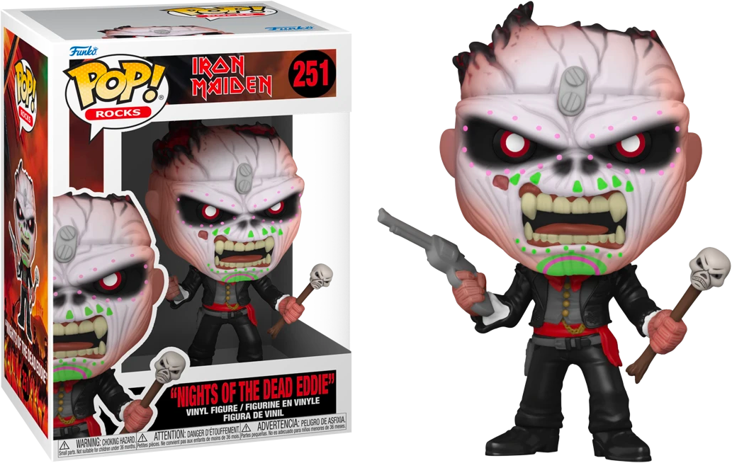 FUN57610 Iron Maiden - Eddie Nights of the Dead Pop! Vinyl - Funko - Titan Pop Culture