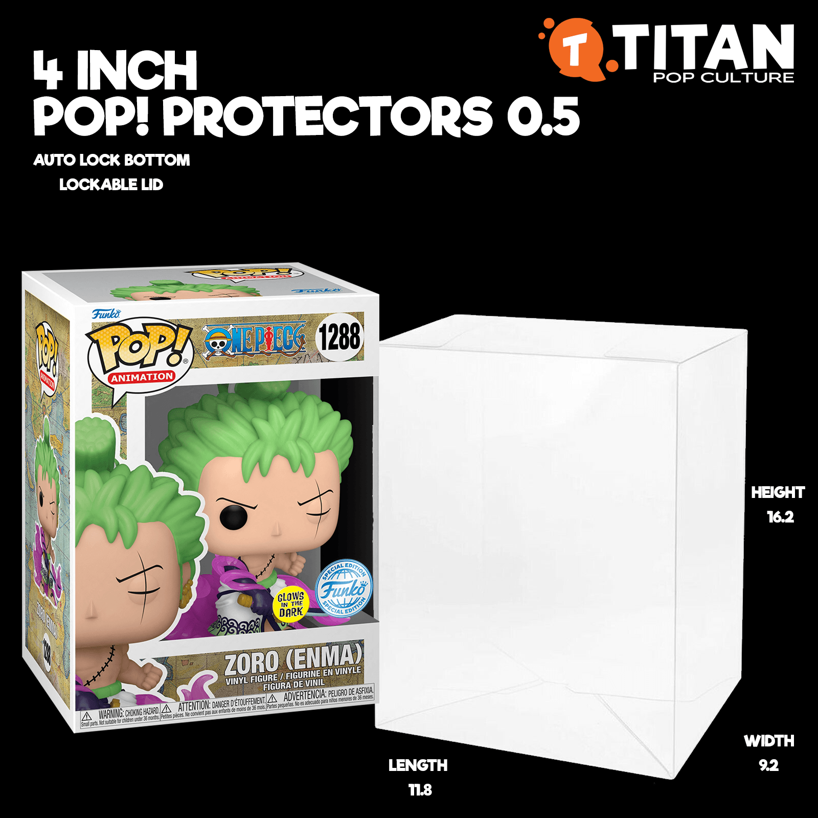 .5Protection20pk 4 Inch Pop! Vinyl Protectors 0.5 - Titan Pop Culture - Titan Pop Culture