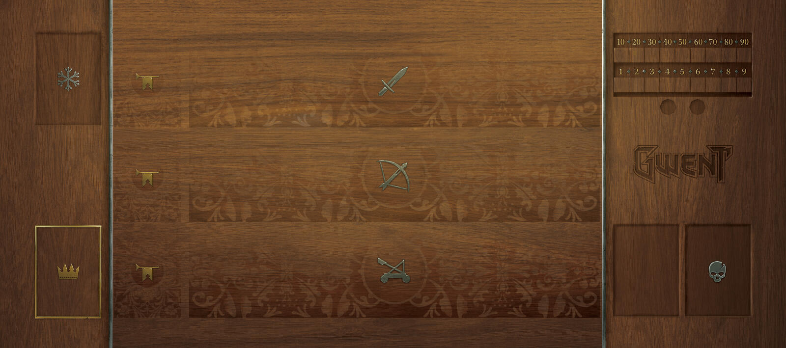 The Witcher - Gwent Original Wood 1-Player Playmat