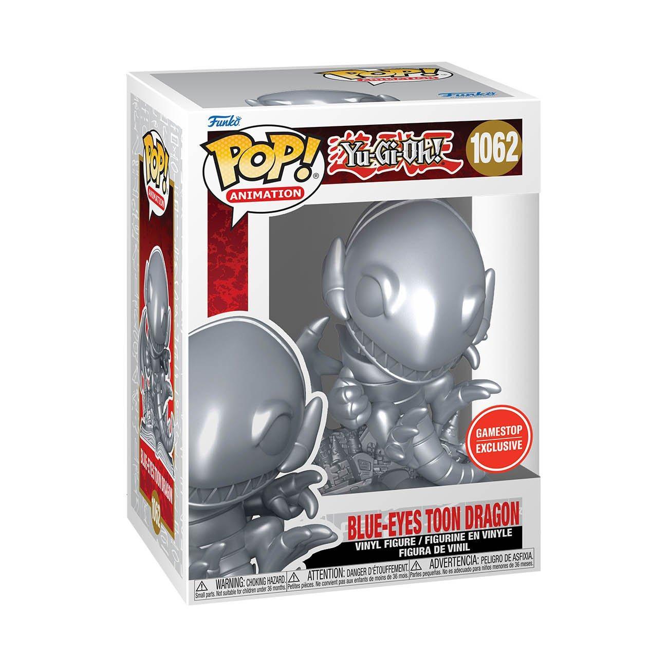 65303 Funko POP! and Tee Yu-Gi-Oh! Blue Eyes Toon Dragon Vinyl Figure and T-Shirt GameStop Exclusive - Funko - Titan Pop Culture