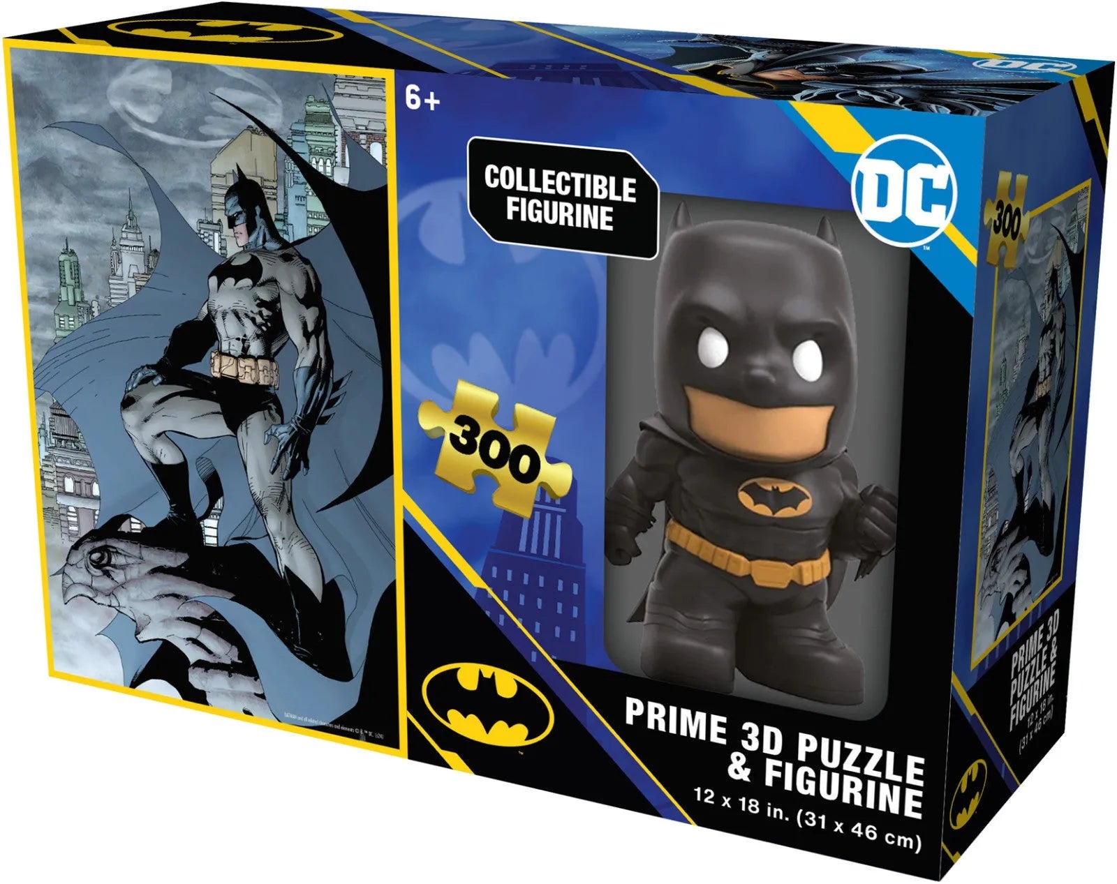 VR-118726 Prime3D Puzzle and Figurine - Batman 300 Piece 3D Puzzle - Prime3D - Titan Pop Culture