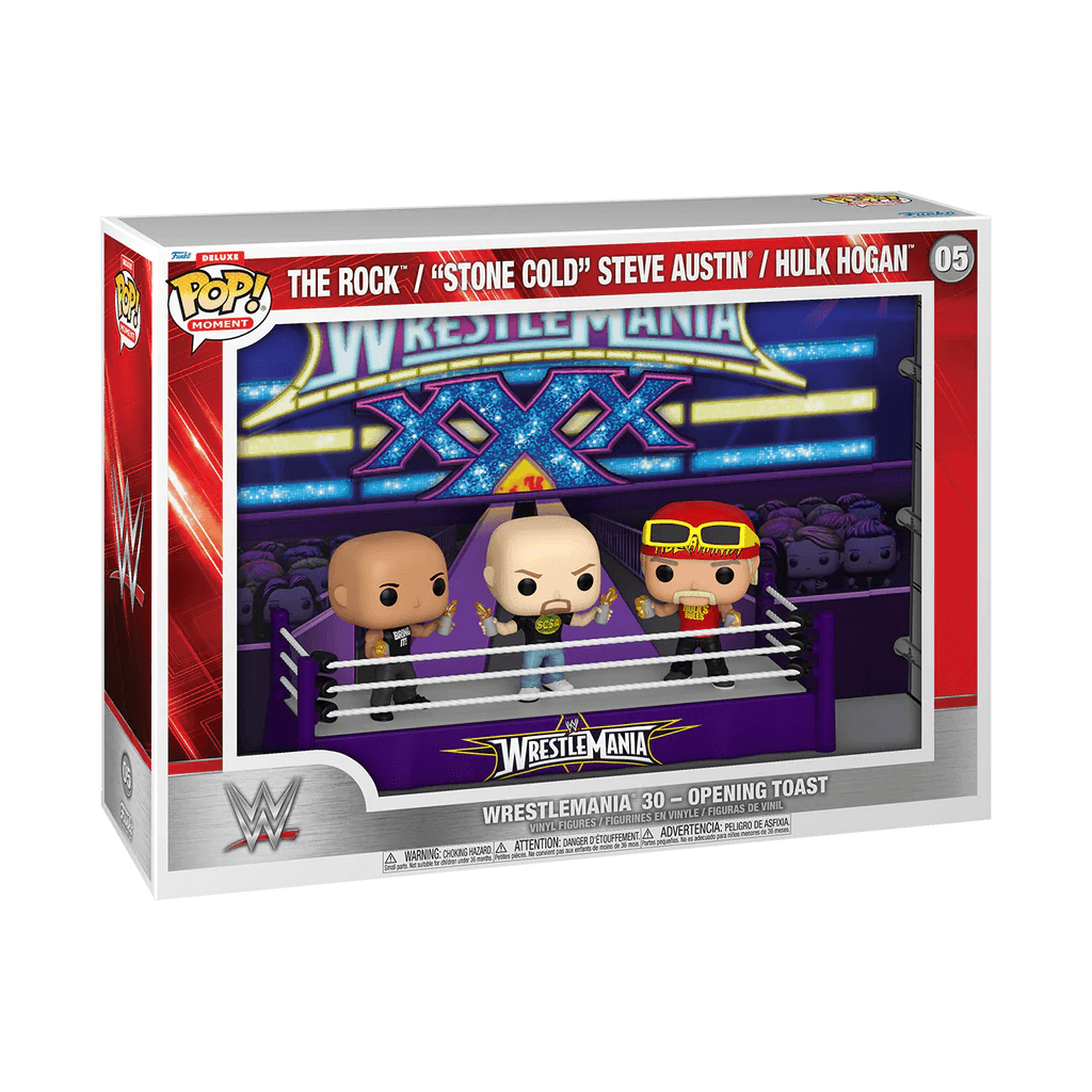 FUN78810 WWE - WrestleMania 30 Toast Pop! Moment Deluxe - Funko - Titan Pop Culture