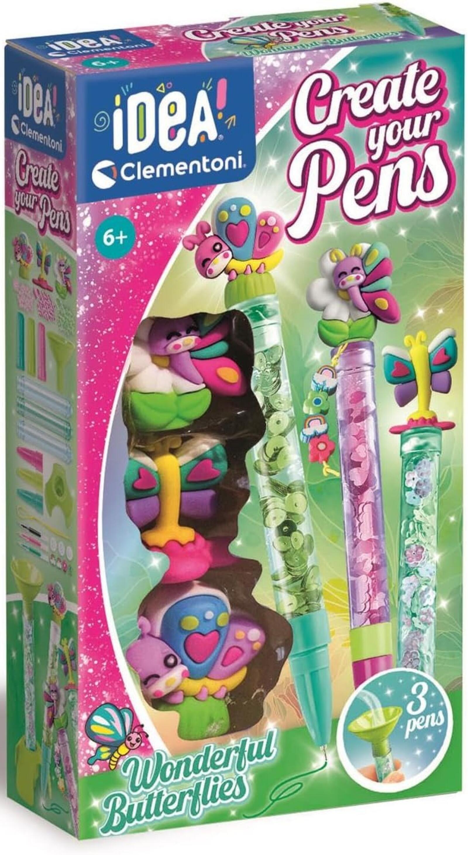Clementoni Small Pen Lab - Wonderful Butterflies