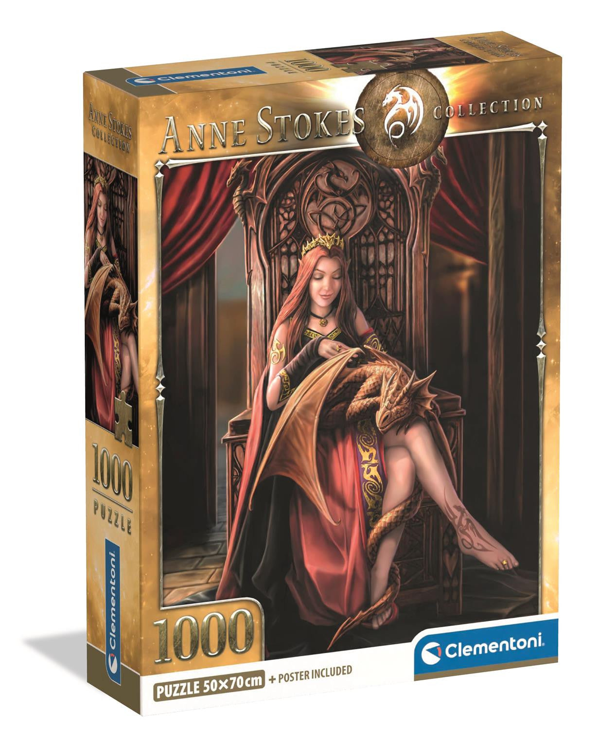 Clementoni Puzzle Anne Stokes Friends Forever 1