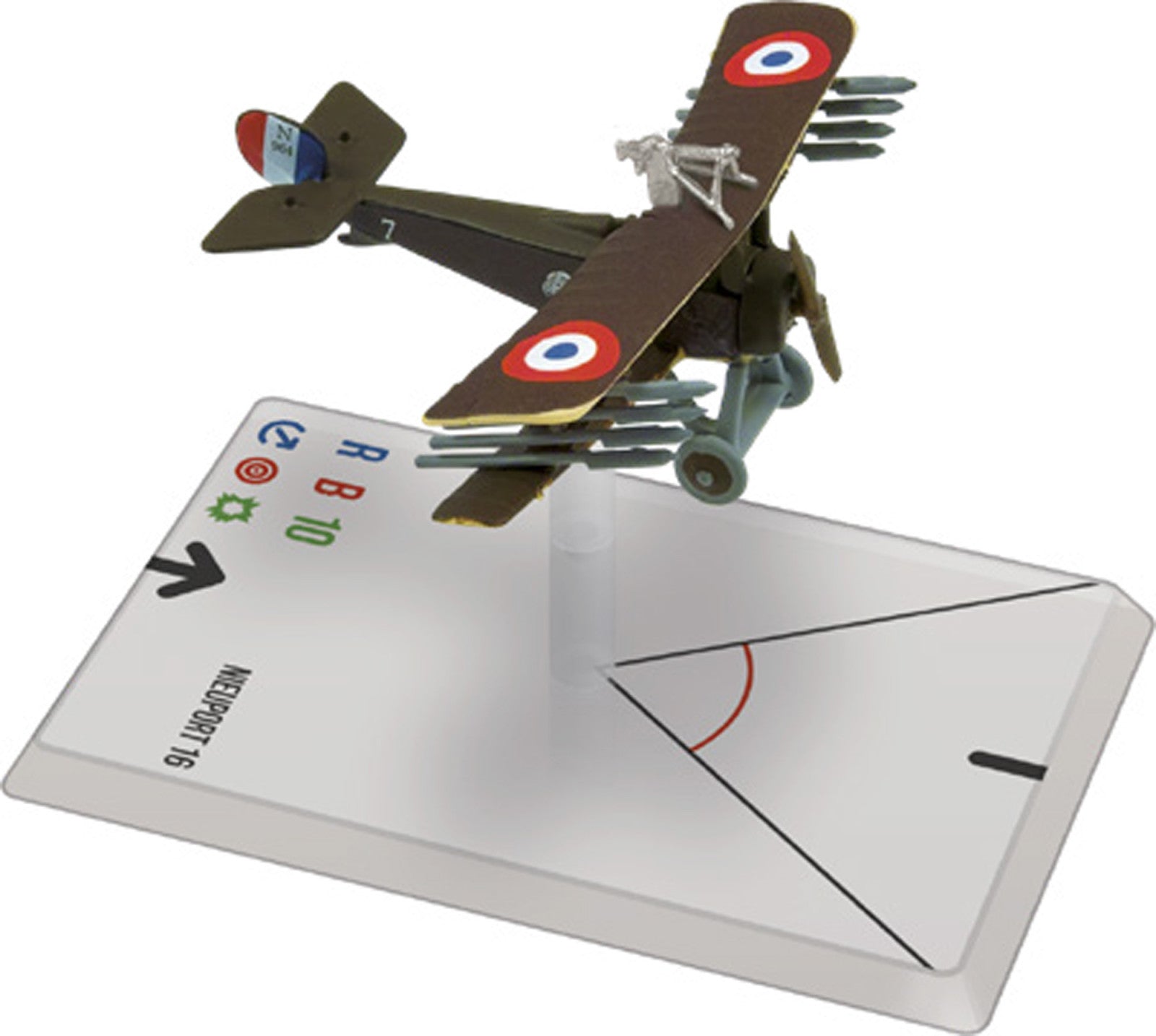 VR-114385 Wings of Glory WGF125D - Nieuport 16 (De Guibert) - Ares Games - Titan Pop Culture