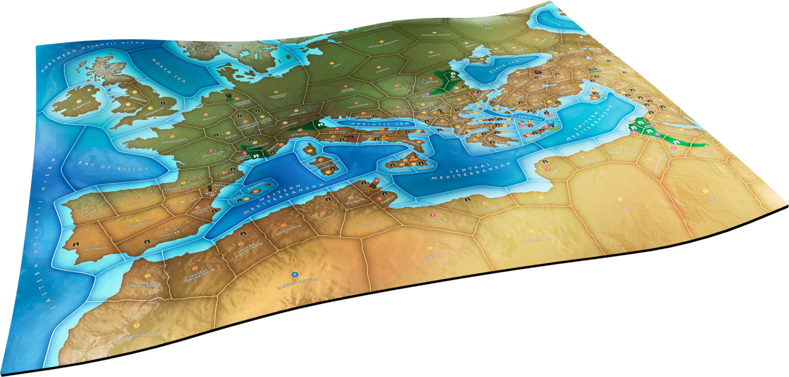 Mega Empires Deluxe Game Mat - The West