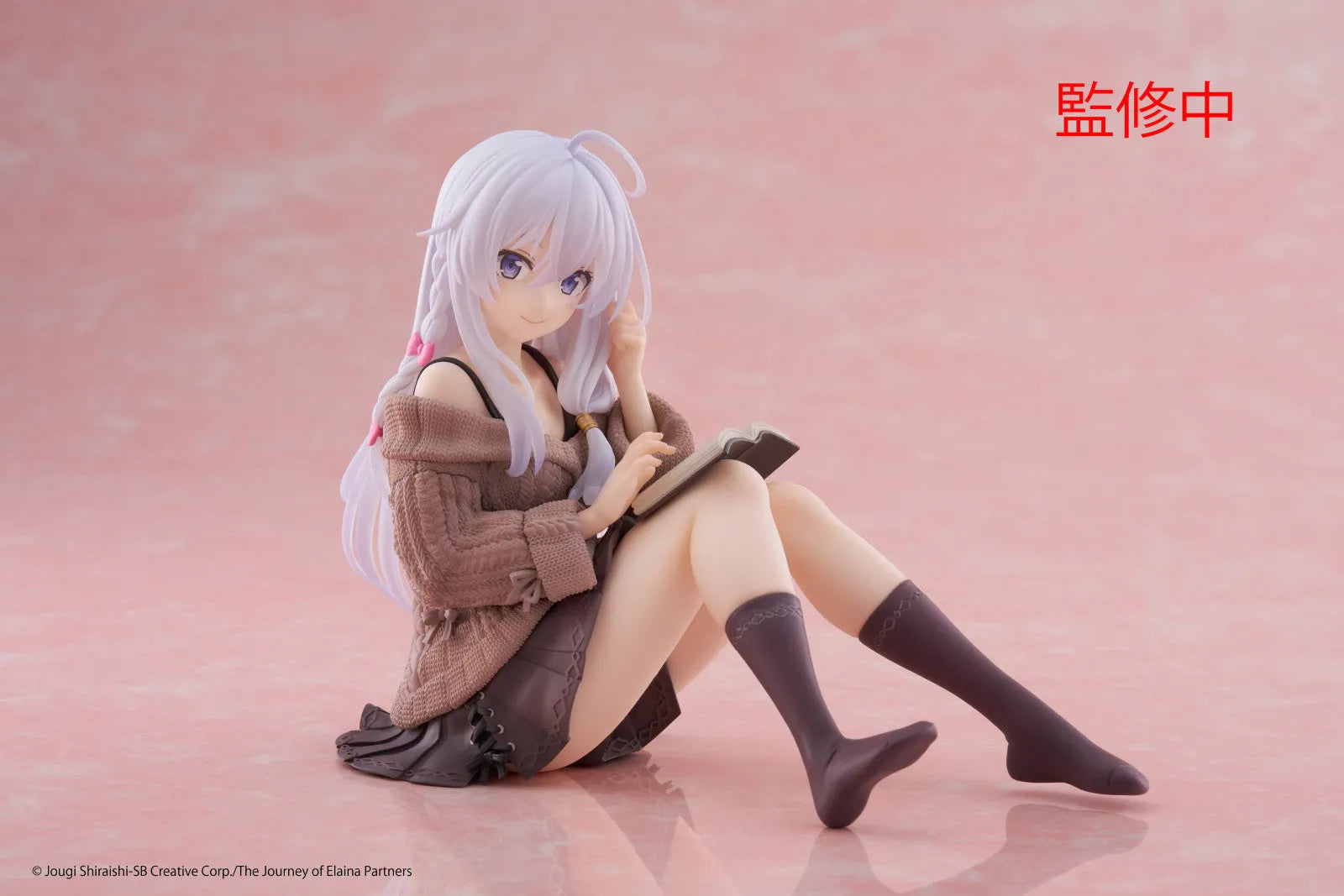 Wandering Witch the Journey of Elaina Desktop Cute Figure Elaina (Casual Clothes Version)