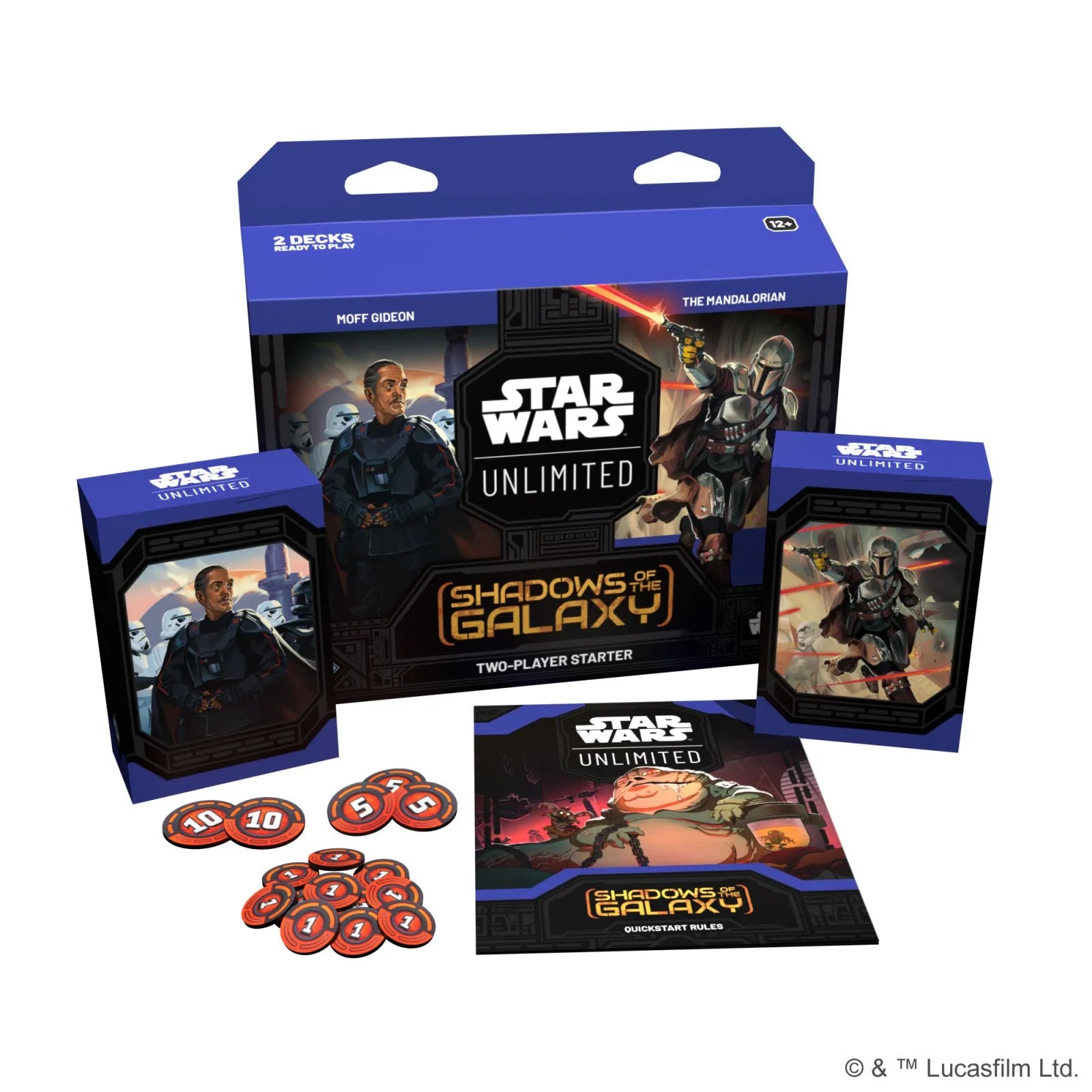 VR-114839 Star Wars Unlimited - Shadows of the Galaxy Two-Player Starter - Star Wars Unlimited - Titan Pop Culture