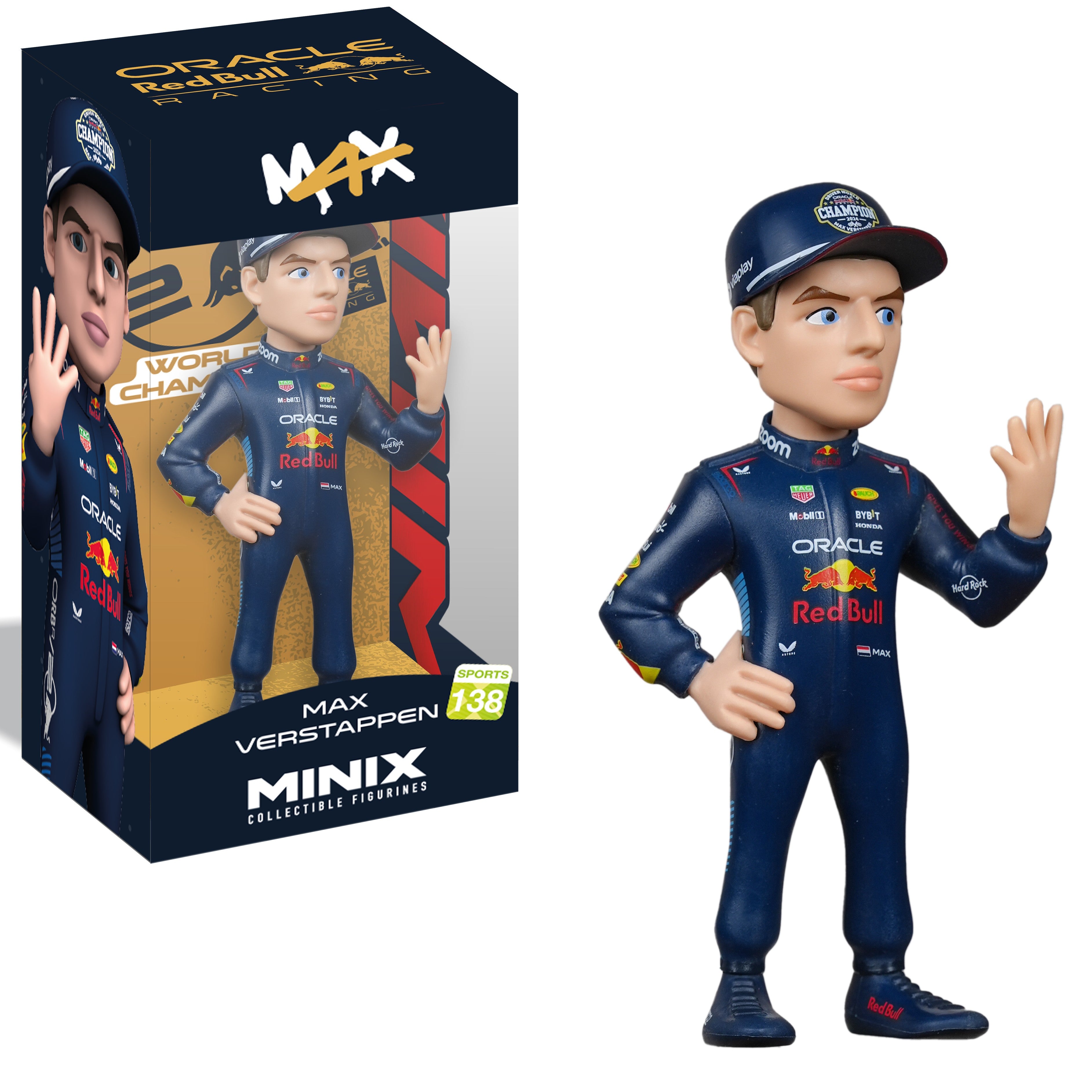 MINIX F1 红牛 Max Verstappen 4次世界冠军 133