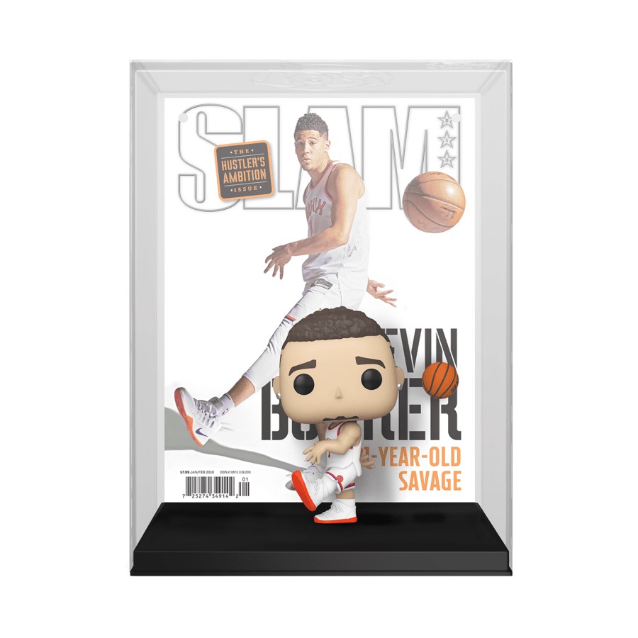 889698750707 NBA: Slam - Devin Booker Pop! Cover - Funko - Titan Pop Culture