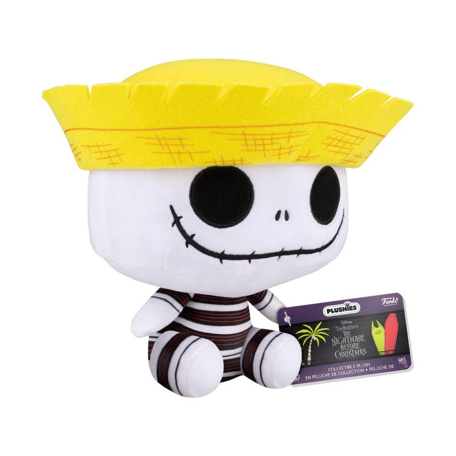 889698807586 The Nightmare Before Christmas - Jack Skellington at the Beach 7" Pop! Plush - Funko - Titan Pop Culture