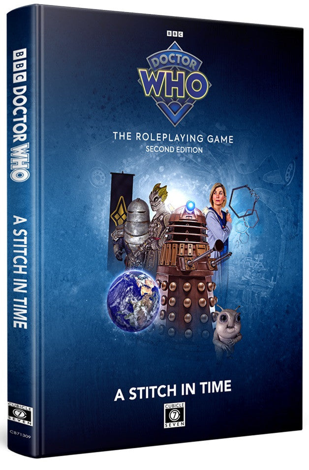 VR-118752 Doctor Who RPG 2E A Stitch in Time - Cubicle 7 - Titan Pop Culture