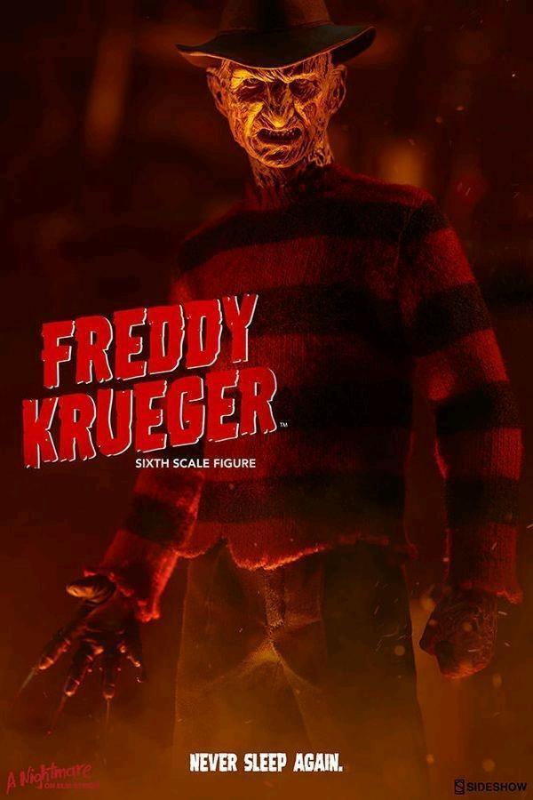 A Nightmare on Elm Street - Freddy Krueger 12" 1:6 Scale Action Figure  Sideshow Collectibles Titan Pop Culture