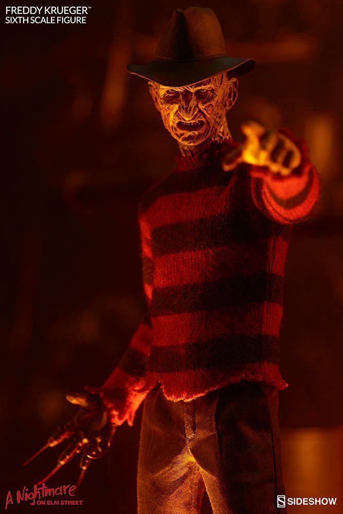 A Nightmare on Elm Street - Freddy Krueger 12" 1:6 Scale Action Figure  Sideshow Collectibles Titan Pop Culture