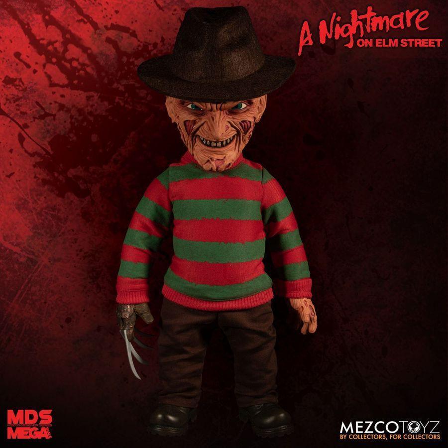 A Nightmare on Elm Street - Freddy Krueger Mega Scale Action Figure  Mezco Toyz Titan Pop Culture