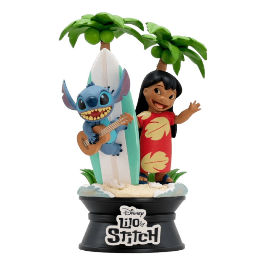 ABYFIG062 Lilo & Stitch - Lilo & Stitch Surfboard 1:10 Scale Figure - ABYstyle - Titan Pop Culture