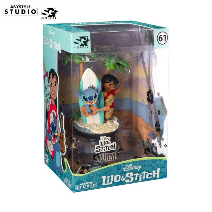 ABYFIG062 Lilo & Stitch - Lilo & Stitch Surfboard 1:10 Scale Figure - ABYstyle - Titan Pop Culture