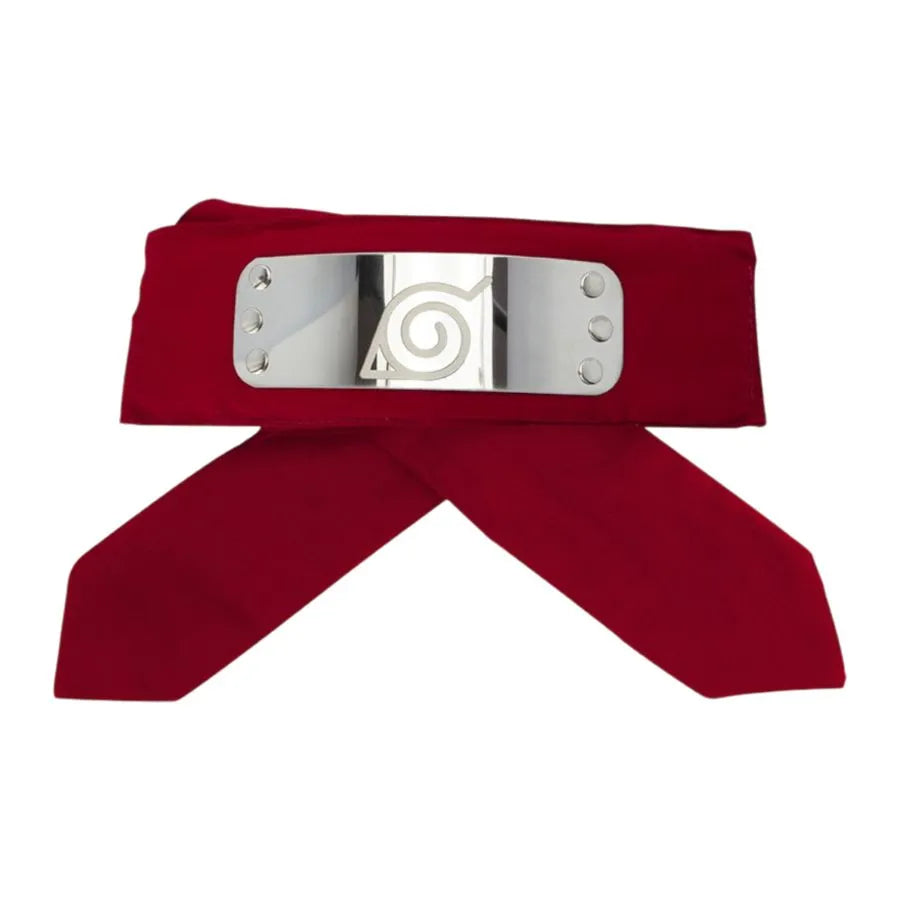 ABYROL047 Naruto - Red Konoha Headband (Adult Size) - ABYstyle - Titan Pop Culture