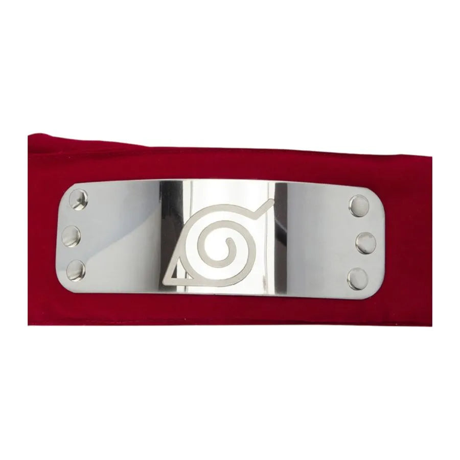 ABYROL047 Naruto - Red Konoha Headband (Adult Size) - ABYstyle - Titan Pop Culture