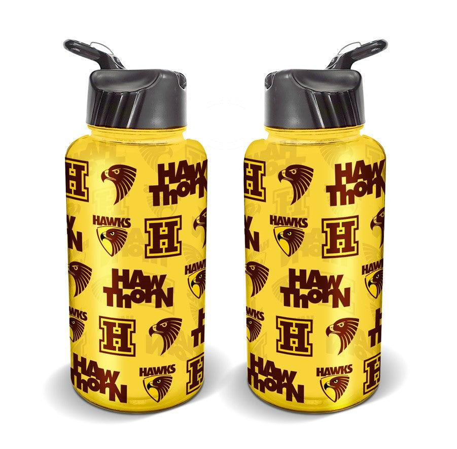 AFL Drink Bottle Flip Hawthorn Hawks Licensing Essentials Titan Pop Culture
