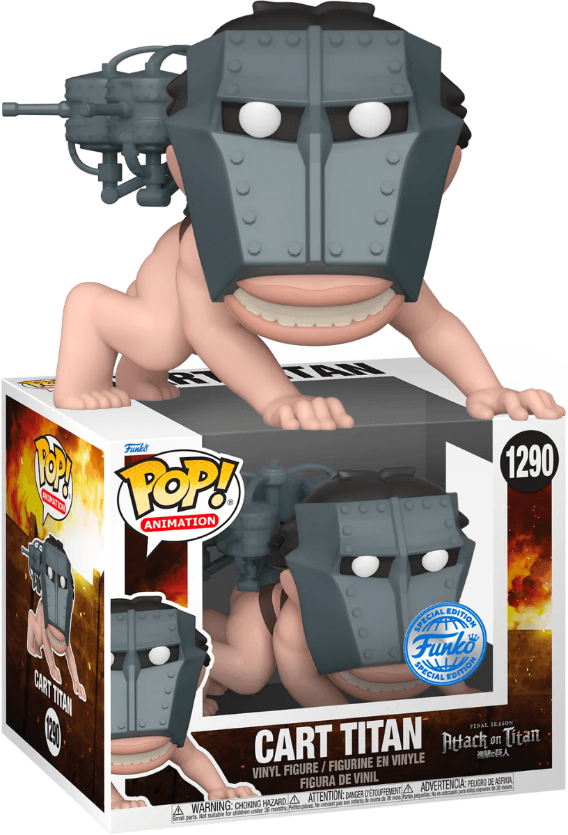 Attack on Titan - Cart Titan 6" Pop! Vinyl Funko Titan Pop Culture