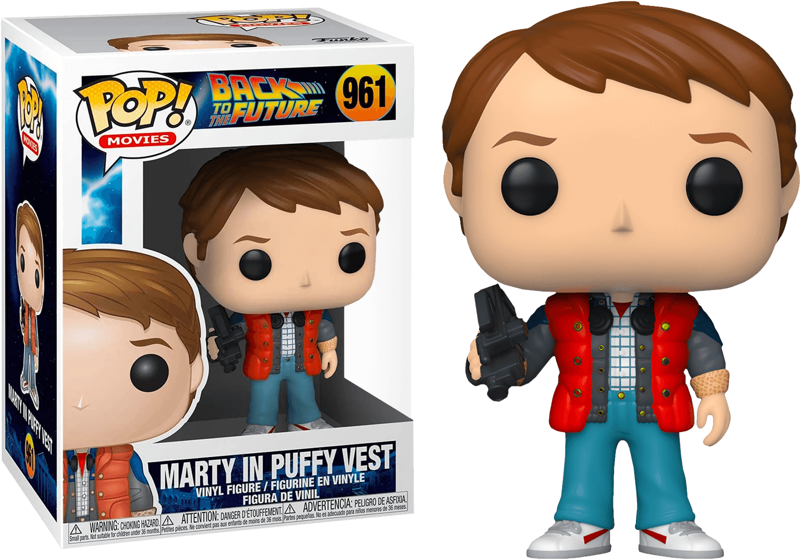 FUN48705 Back to the Future - Marty in Puffy Vest Pop! Vinyl - Funko - Titan Pop Culture