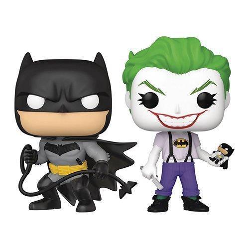 FUN56117 Batman (comics) - White Knight Batman & White Knight The Joker US Exclusive Pop! Vinyl 2-Pack - Funko - Titan Pop Culture