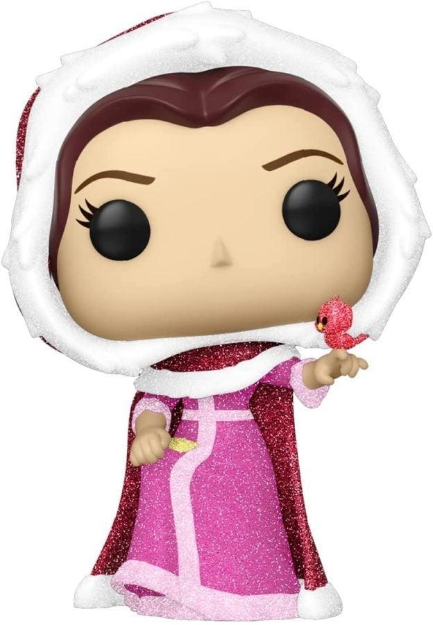 FUN58946 Beauty and the Beast - Belle Winter Diamond Glitter US Exclusive Pop! Vinyl [RS] - Funko - Titan Pop Culture