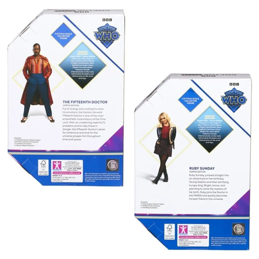 CHA08190 Doctor Who - 15th Doctor & Ruby Sunday Action Figure Collector Bundle - Character Options - Titan Pop Culture